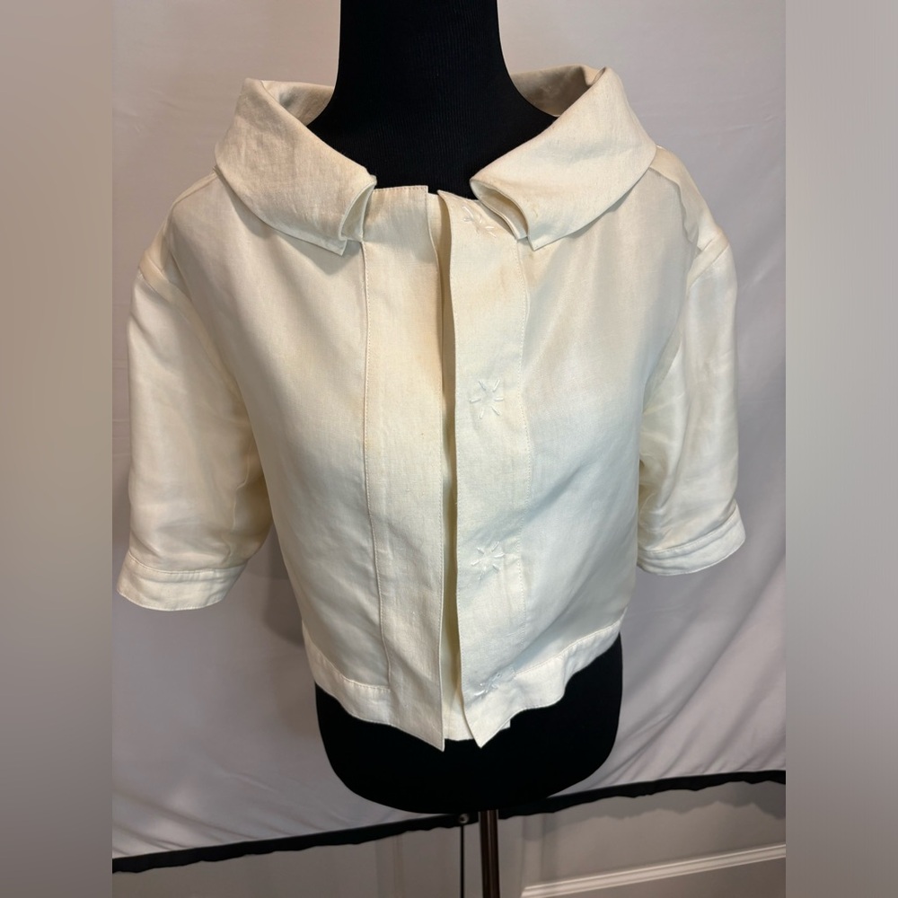 Vintage giambattista valli 100% silk shirt XS